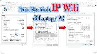 Cara Merubah IP Wifi di Laptop atau PC