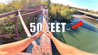 Backflip on the Bridge (50feet!)