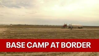 Gov. Greg Abbott announces base camp to be built at border