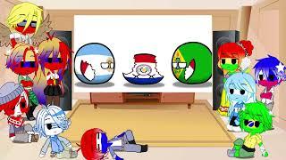 Countryhuman React To Countryballs| Modern history of Brazil