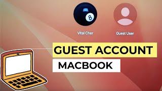 How To Create A Guest User On A Mac (macOS Ventura)