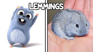 Grizzy And The Lemmings Characters In Real Life 