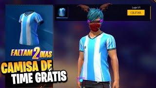 CORRE!! PEGUE UMA CAMISA DE TIME GRÁTIS NA ATUALIZAÇÃO E PASSE DE JULHO 2024 - NOVIDADES FREE FIRE