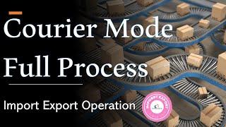 How to Import Export Courier Mode Full Process