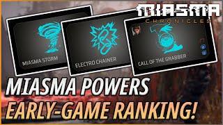 Ranking & Using the Miasma Powers Effectively! | Miasma Chronicles Miasma Power Guide