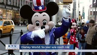 Disney-World: So leer wie noch nie