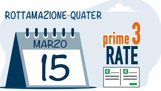 Definizione agevolata: entro il 15 marzo 2024 le prime tre rate