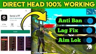 HEADSHOT AND GFX TOOL FOR FREE FIRE | Free Fire headshot gfx tool | Sensi x FF | free fire lag fix