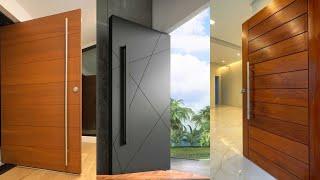 Modern Front Door Design | Wooden Doors Catalogue | Safety Entrance Door Design | Double Door Teak