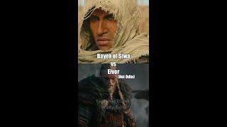 Bayek of Siwa vs Eivor (Updated Video) - Assassin's Creed #assassinscreed