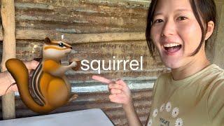 Korean Girl Eats Squirrel in Nagaland | Doyang River Camping