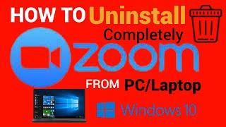 How to Uninstall Zoom App in Laptop