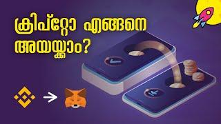 How to transfer/send crypto coins? | ക്രിപ്റ്റോ എങ്ങനെ അയയ്ക്കാം | Malayalam Tutorial For Beginners