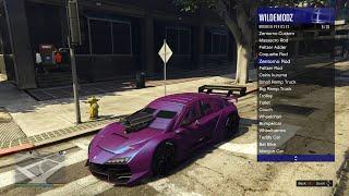 THIS MOD MENU HAS THE BEST MODDED CARS! (GTA5 PS4 MOD MENU FUN)