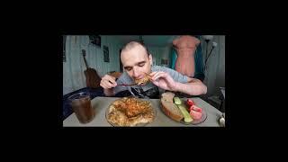 МУКБАНГ РАГУ С КУРИЦЕЙ / MUKBANG АСМР НАРЕЗКИ ЛУЧШЕЕ #mukbang #food #asmr #shorts