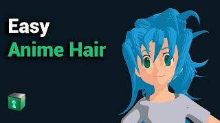 Blender Secrets - Easy Anime Hair