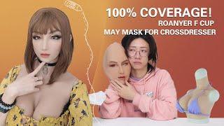 100%coverage roanyer F cup may mask for crossdresser