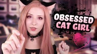 ASMR Roleplay - CAUGHT an Obsessed Cat-Girl BREAK into Your Home?!