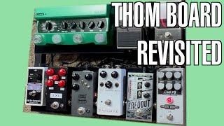 Radiohead Pedalboards Revisited: My Updated Thom Yorke Board