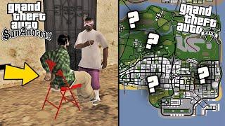 GTA SAN ANDREAS DA HARİTA DA GÖZÜKMEYEN GİZLİ OLAYLAR ! (AYNI GTA 5 GİBİ)