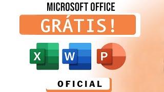 Como usar o MICROSOFT OFFICE GRÁTIS OFICIAL!