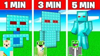 NOOB VS PRO 1 M VS 3 MIN VS 5 MIN!