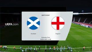 Scotland vs England | Hampden Park | International Friendly | PES 2021