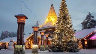 Village du Père Noël en Laponie avant Noël  Rencontrez Papá Noel à Rovaniemi en Finlande