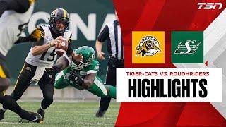 Saskatchewan Roughriders vs. Hamilton Tiger-Cats | CFL HIGHLIGHTS