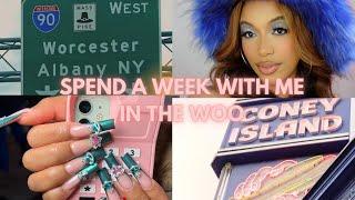 TRAVEL VLOG| Spend a week with me in the woo(Worcester, MA)nails,photoshoot, studio,good eats,& more