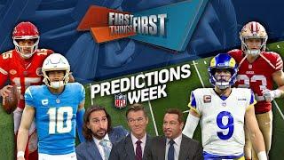 Nick, Brou & Wildes predict Super Bowl LIX champions, division winners, NFL MVP | FIRST THINGS FIRST