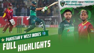 Full Highlights | Pakistan vs West Indies | 1st ODI 2022 | PCB | MO1T