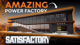 AMAZING Satisfactory Power Factory Tour