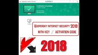 Kaspersky internet security 2018 with key/activation code