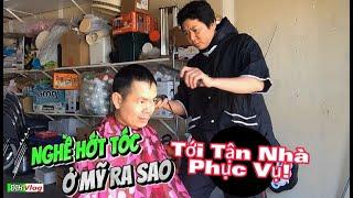 Nghề Hớt Tóc Ở Mỹ Có Sống Được Không? #DTHVlog