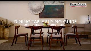 Harvey Norman Singapore Educates: Guide to Buying a Dining Set