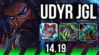 UDYR vs VOLIBEAR (JGL) | 37k DMG | EUW Challenger | 14.19