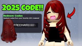 CODES FOR FREE HAIR ROBLOX (2025)