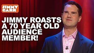 Jimmy Roasts a 70 Year Old Audience Member! | Jimmy Carr