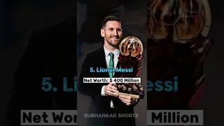 Top 5 Richest Footballers in the World #shorts @SubhankarShortz