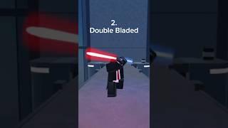 5 Best Sabers in Saber Showdown #roblox #sabershowdown