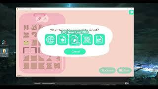 How to import Patterns in Animal Crossing New Horizons on PC (emulator)