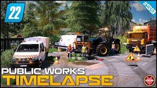  Clearing An Abandoned Mine From Bushes & Small Trees ⭐ FS22 City Public Works Timelapse