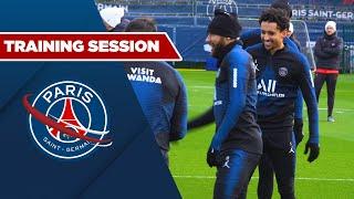 TRAINING SESSION: DIJON vs PARIS SAINT-GERMAIN with Neymar JR, Marquinhos & Thiago Silva