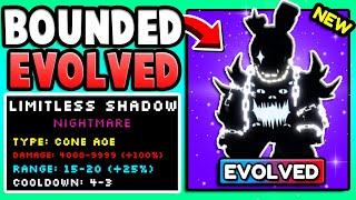 I EVOLVED And Got LIMITLESS SHADOW! *OP* (Five Nights TD)