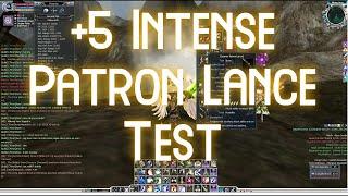 +5 Intense Patron Lance Test - RF Online PlayPark Desolation