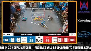 Match 1 | Robot in 30 Hours | Into the Deep