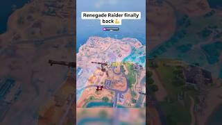 RENEGADE RAIDER IS CRACKED!  #fortnite #gaming