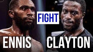 Jaron Ennis vs Custio Clayton Full Fight Highlights