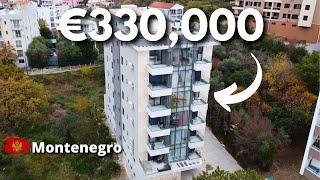 Touring a €330,000 apartment in Montenegro - Becici